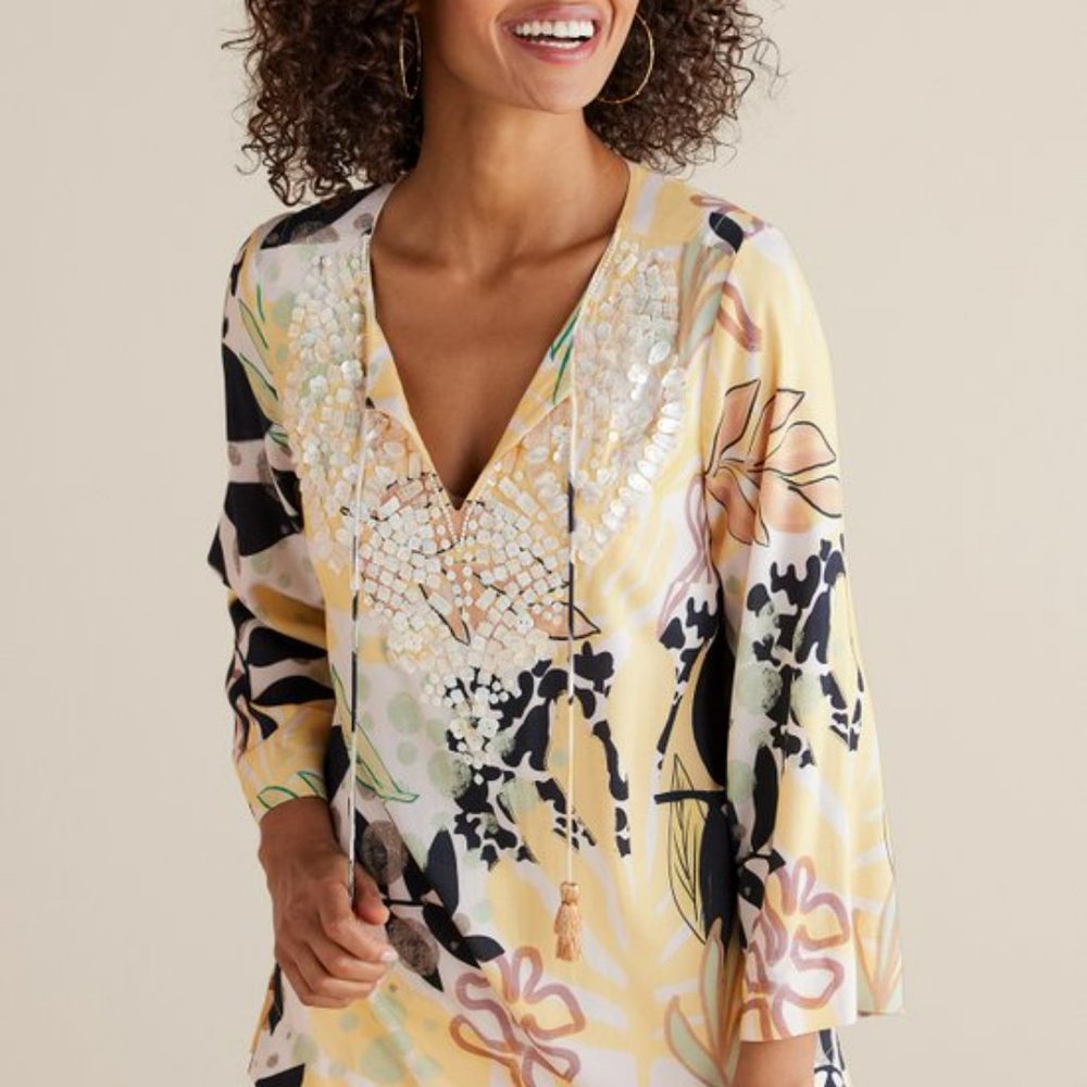 Soft Surroundings Vigne Tunic NWT